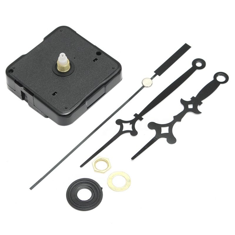 Vervanging Diy Quartz Uurwerk Mechanisme Motor Reparatie Kit Handen + Hulpstukken