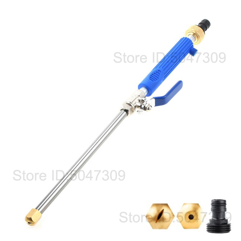 High Pressure Water Gun 46cm High Power Power Jet Garden Washer Hose Wand Nozzle Sprayer Watering Spray Sprinkler Cleaning Tool