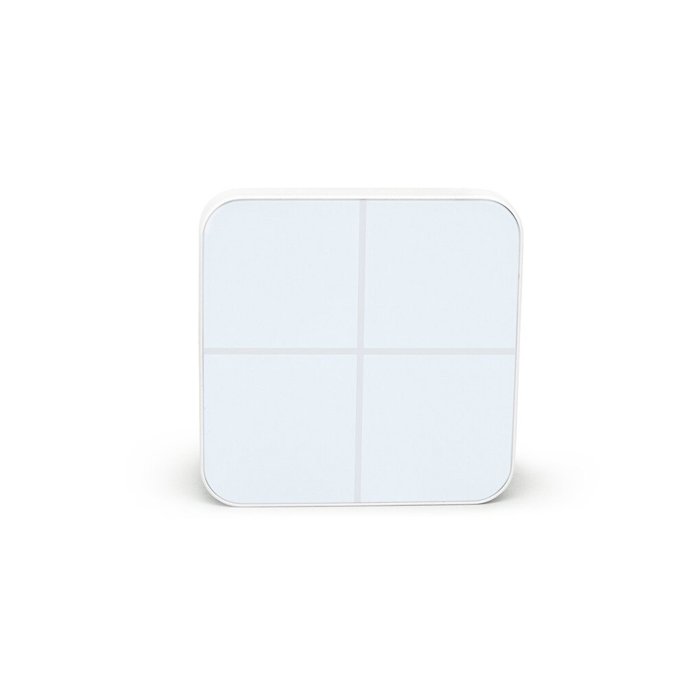 Smart home z-wave plus trådlös väggbrytare 4 knapp 16 scen fjärrkontroll  eu 868.4 mhz smart hemautomation