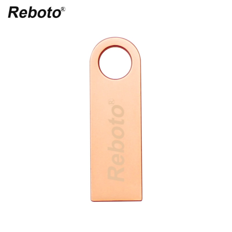 Reboto Neue 64GB Usb-Stick 32GB Usb Stick 16GB Pen Drive 8GB 4GB Usb-Stick silber U Disk Memoria Rose Gold Business