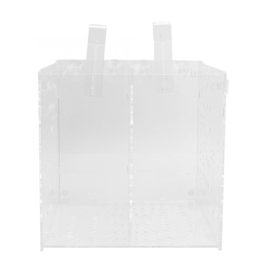 Fish Tank Aquarium Breeding Box Isolation Breeding Box Seedlings Incubation Reproduction for Fish Tank Aquarium: 20x20x20cm