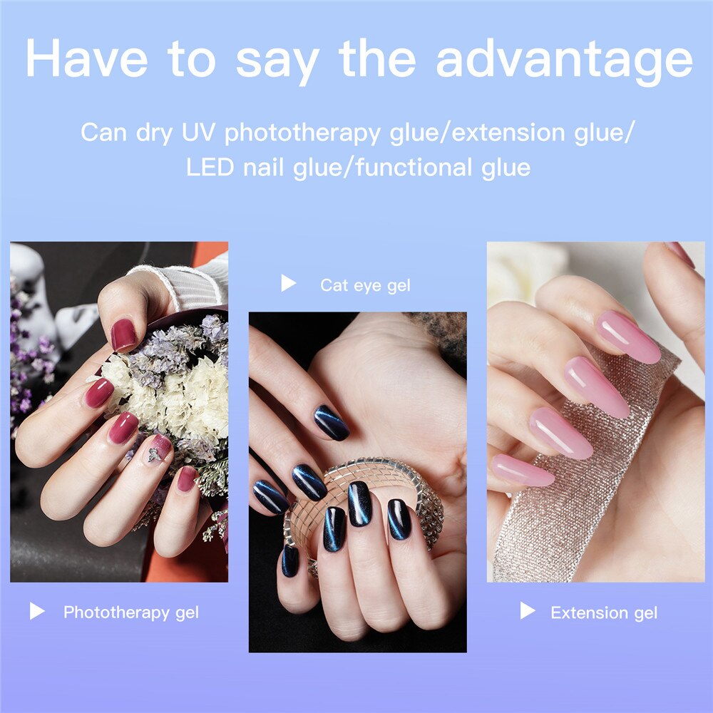 Usb Uv 30 Led Lamp 48W Nagels Droger Voor Nagels Droger Ijs Lamp Manicure Gel Nail Lamp drogen Lamp Voor Gel Vernis
