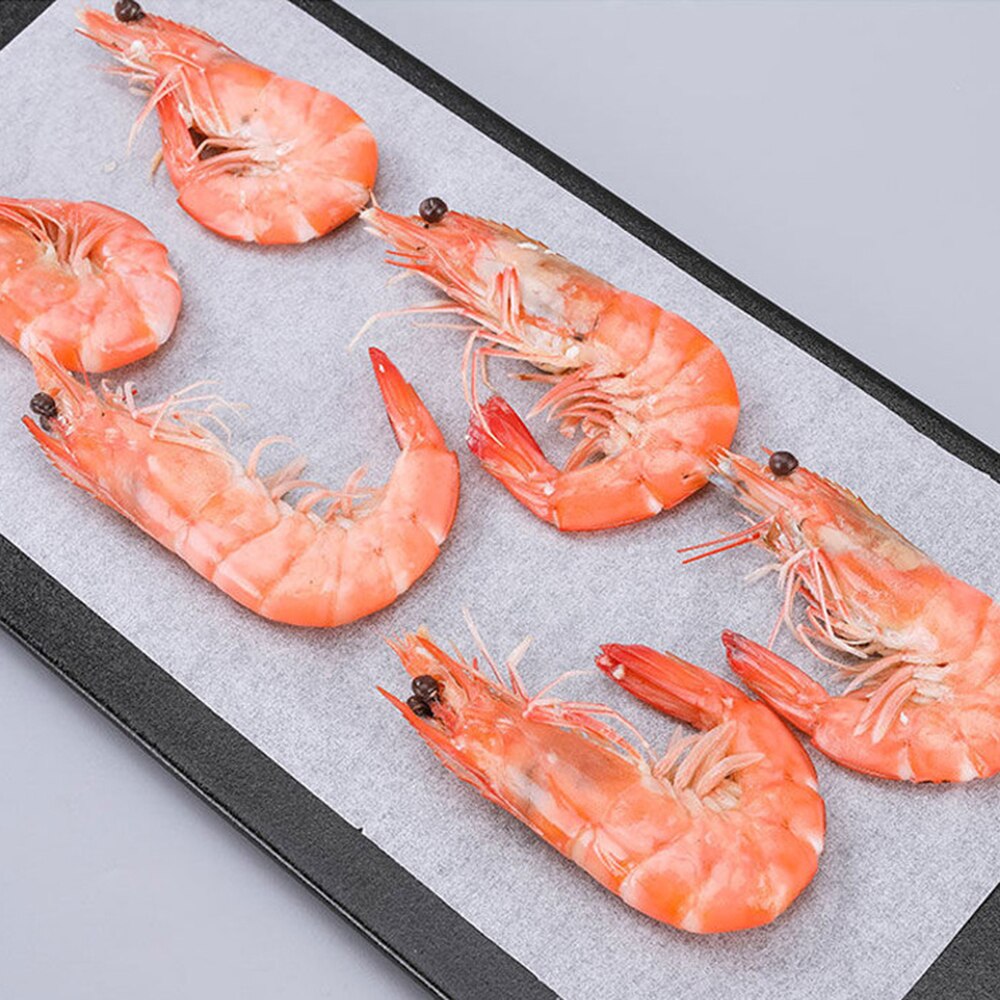 100Pcs Bakpapier Non Stick Vellen Perkament Magnetron Maken Vlees Wit