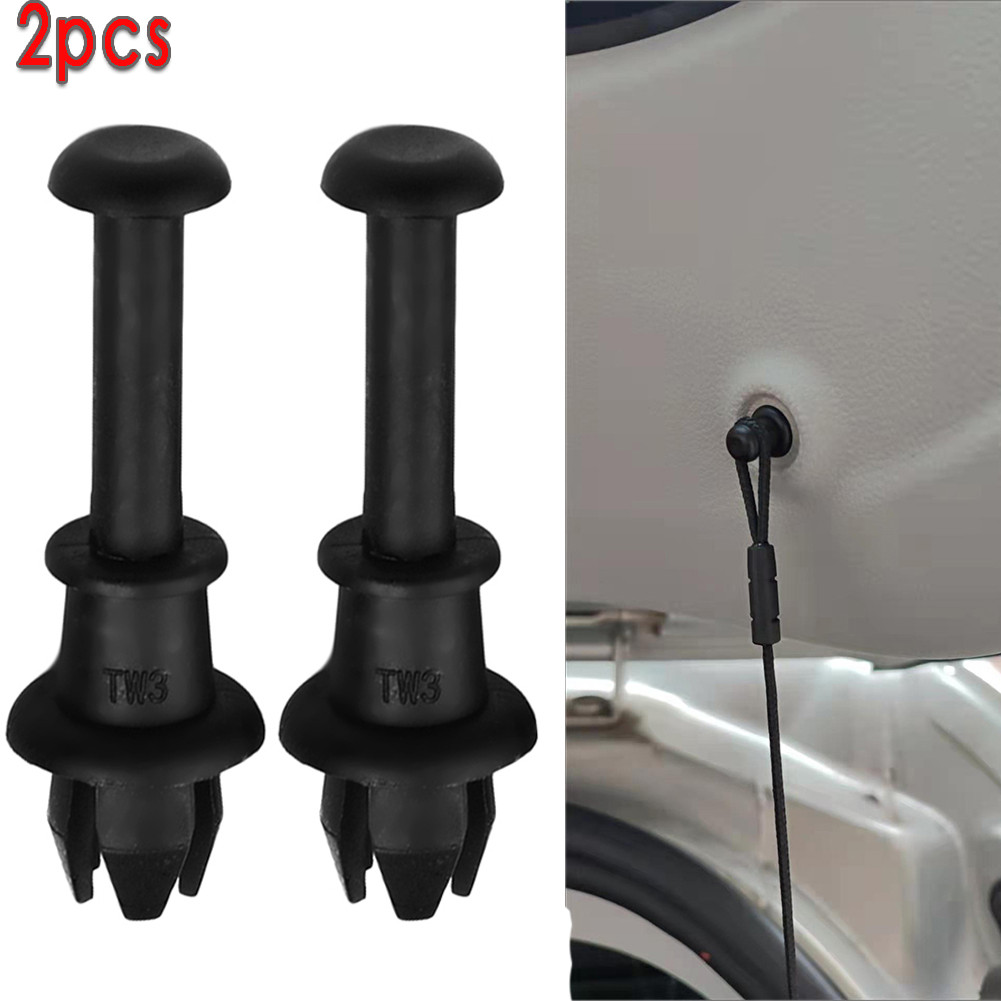 2PCS Boot Trunk Parcel Shelf Tray Strap String Clips For Audil A3 S3 MK2 8P 8V Q5 SQ5 8R MK1 Hook Tonneau Pivot Holder Pegs Pin