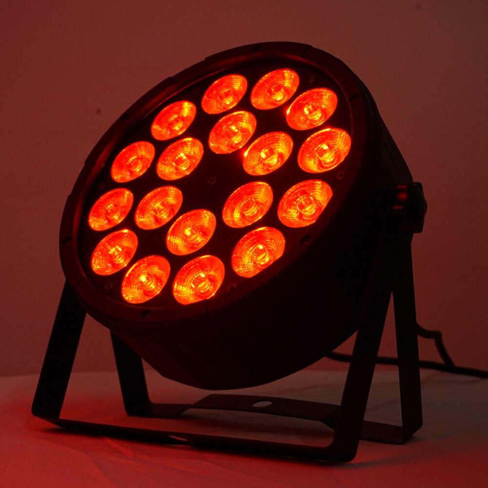 Large Lens 18x12w Led Par Light RGBW 4-in-1 DMX512 Plastic Par Light Stage Dj Light