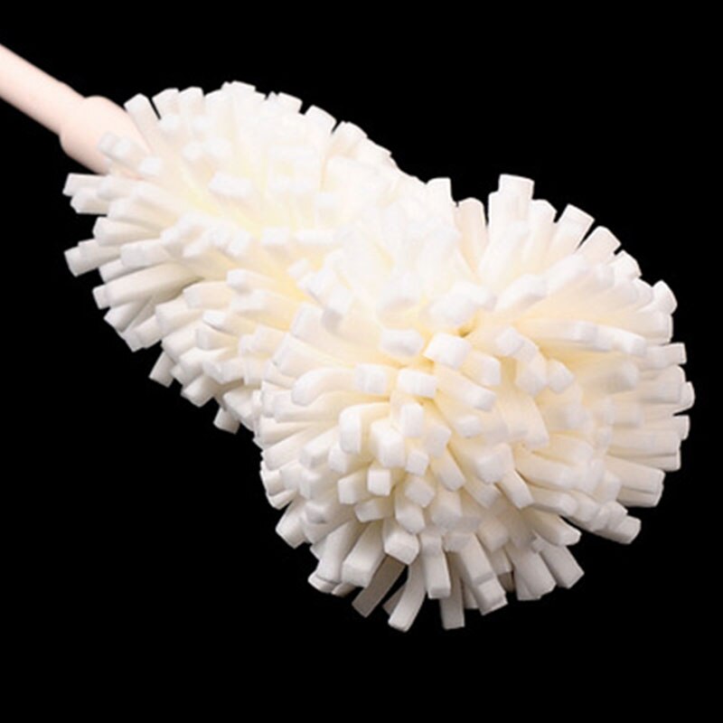 Long Handle Bottle Brush Sponge Cup Glass Brush Indoor Outdoor Essential Sponge Cup Brush Cleaning Brush