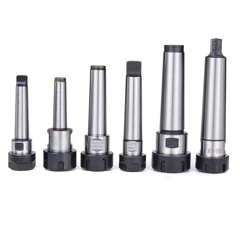 Mandril de fresado de espiga ER25, mandril fijo MT1 MT2 MT3 MT4 CNC, herramienta de fresado, poste CNC, Portabrocas, Portabrocas