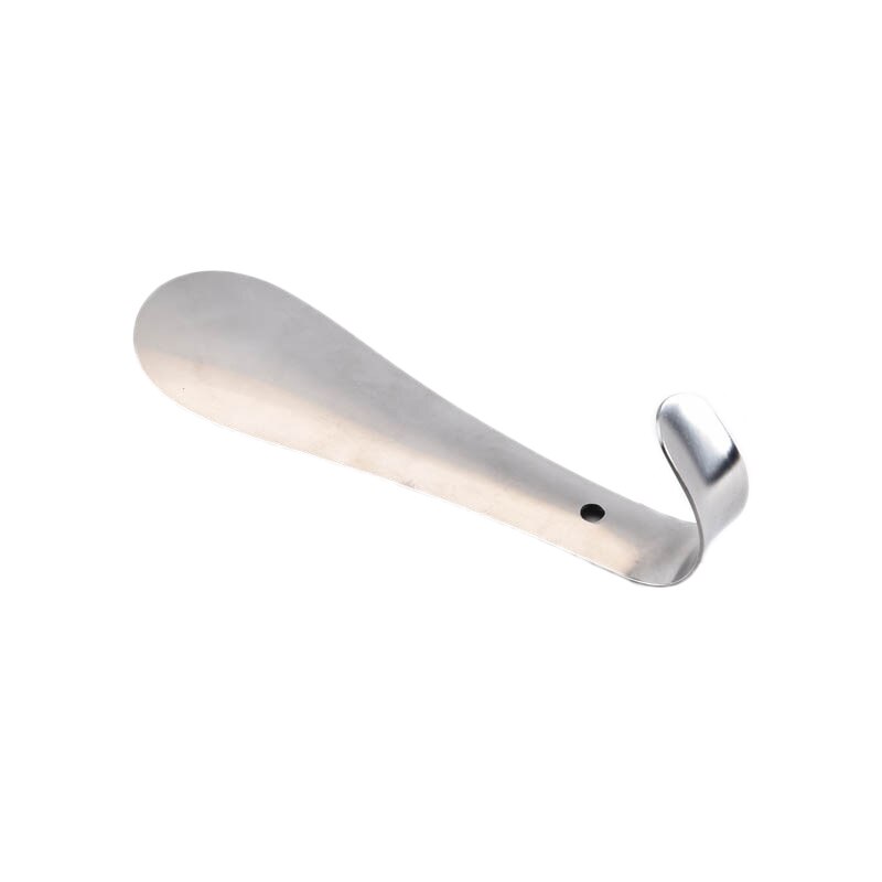Ekstra langt håndtag skohorn rustfrit stål 25 "håndteret metal skohorn horn justerbar længde skohorn til kvinder mænd sko: 16cm