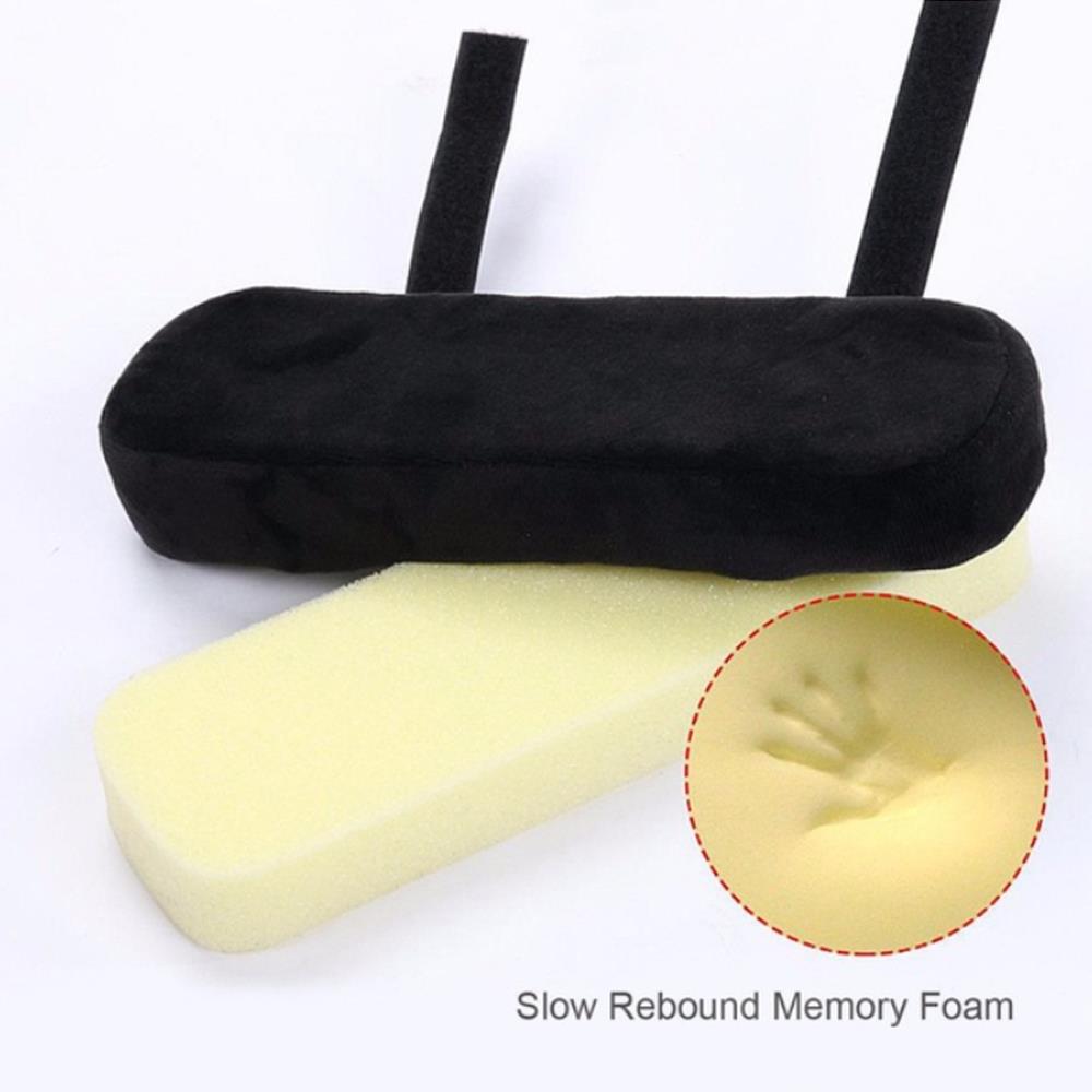 1pc Chair Armrest Pads Ultra-Soft Memory Foam Elbow Pillow Support Universal Fit For Home or Office Chair For Elbow Relief