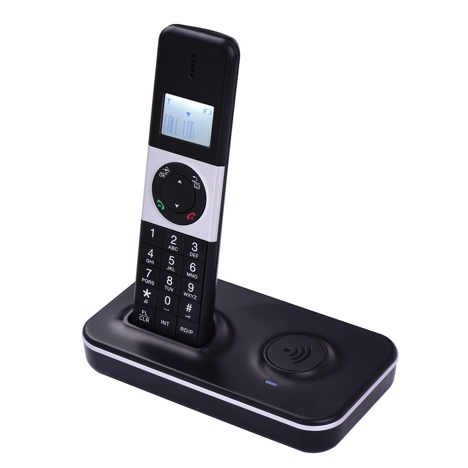 16 Languages 5 Handsets Connection Hands-free Calls Digital Cordless Phone Telephone with LCD Display Caller ID Conference Call