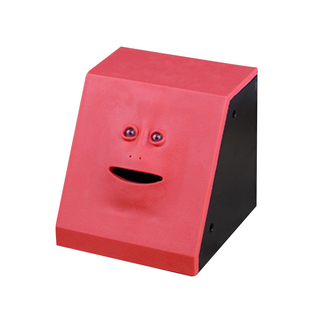 Nettes Gesicht Bank Geld Sicher Kasten Schweinchen Banken Isst Sensor Münze Kasten Für Geld Sparen Kreative Tresore Sparschwein freundlicher: verrotten