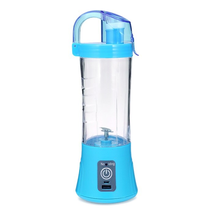 380 ml Draagbare Blender Juicer Cup: Ocean Blue