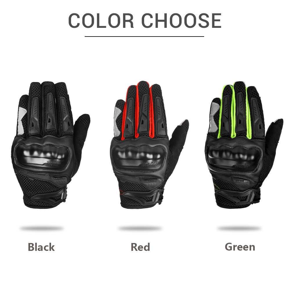 IRON JIA'S-gants de Moto d'été pour hommes, respirant, équipement de protection pour motocyclette, pour motocyclette, à écran tactile