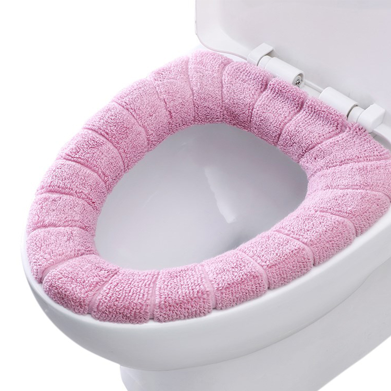 Husholdningsvaskbart polstret toiletsæde multifunktionelt moderne hjem badeværelse toilet sæde pude rengøringsbetræk