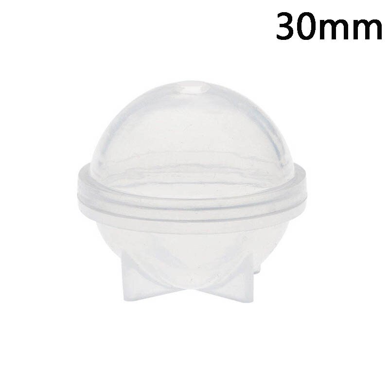 Diy bolvormige siliconen mal voor het maken van harsbal-sieraden: 30mm