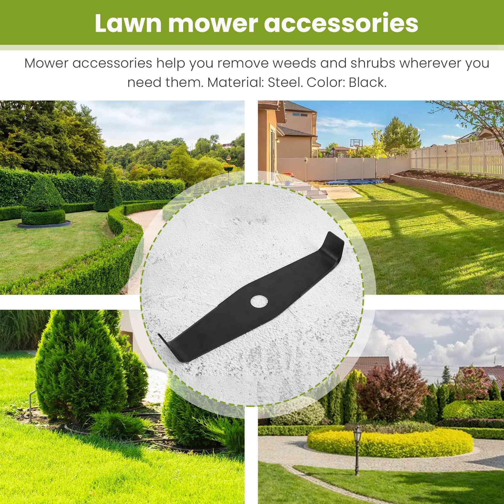 2 zahn 2T Universal Verdicken Trimmer Klinge Messer für Strimmer Freischneider Ersetzen Pinsel Cutter Gras Trimmer Kopf Messer