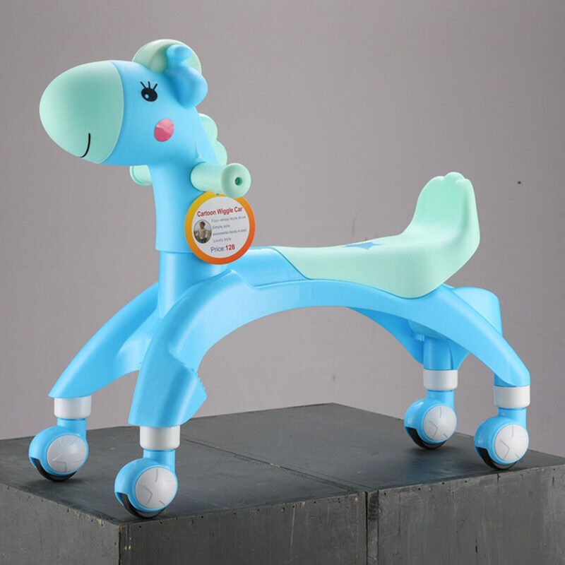 Jaycreer Ride-On Baby Peuter Wandelaars Baby Loopfiets Baby Leren Lopen Voor 1-8 Jaar baby: Blue