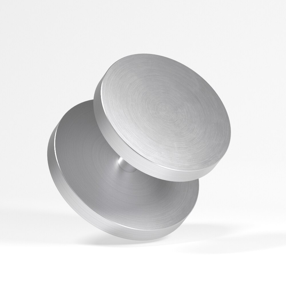 51/58mm Double Flat Base Coffee Tamper Heave Aluminum Mirror-Polished Coffee Bean Power Press Barista Espresso Coffee Maker Tool