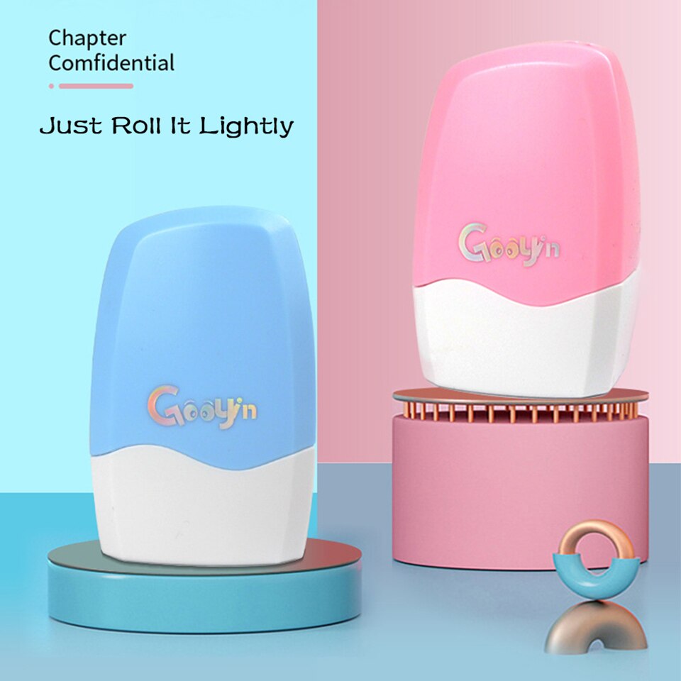 Scrapbooking DIY Seal Stamp Word Identity Privacy Coverage Protection Guard Your ID Confidentiality Confidential Seal Office Fil