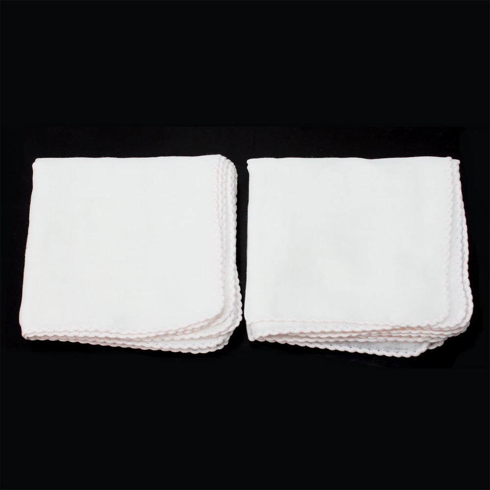 10 unids/set toalla Facial de algodón Natural blanco masaje Facial muselina paño toallas para maquillaje limpieza del hogar herramienta de lavado