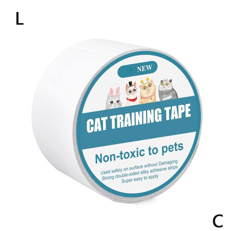 Safe Cat Scratch Deterrent Tape Anti-scratch Double Sided Sofa Protector For Carpet Furniture Couch Door Pet Training: C