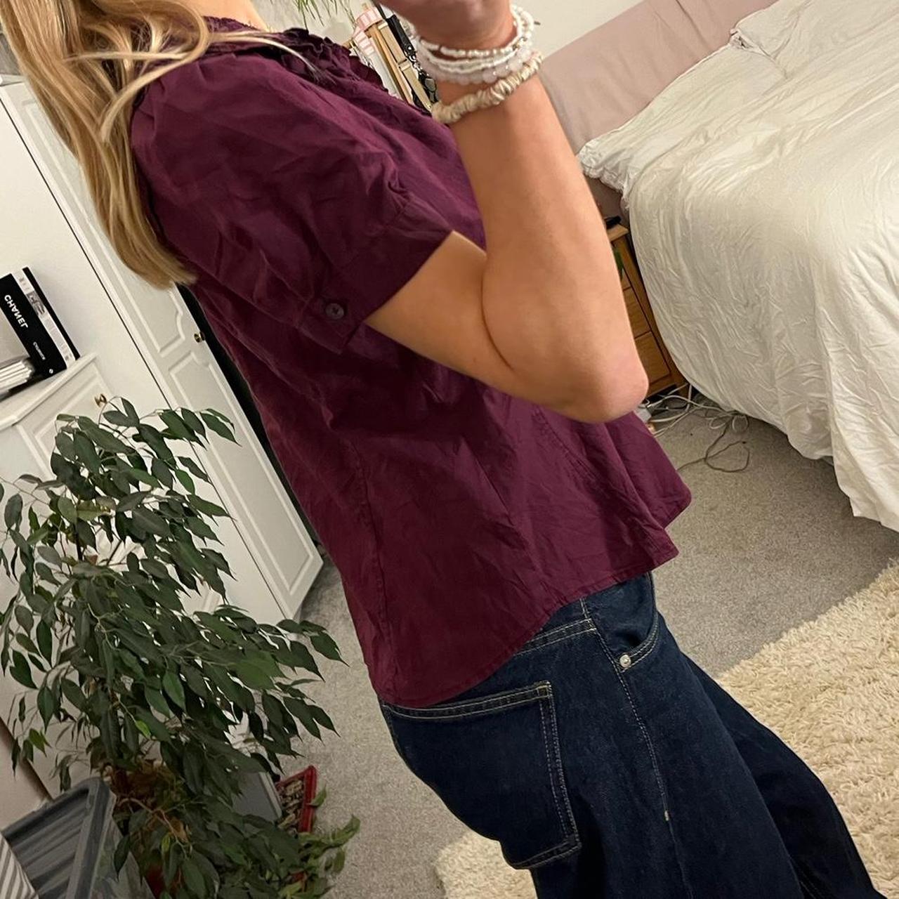 Taste hoch Kurzarm T-Shirt Jahrgang Essbare Baum Pilz trimmen Bluse Spitzen schick Frauen Damen Hütte Y2k Ernte Spitzen