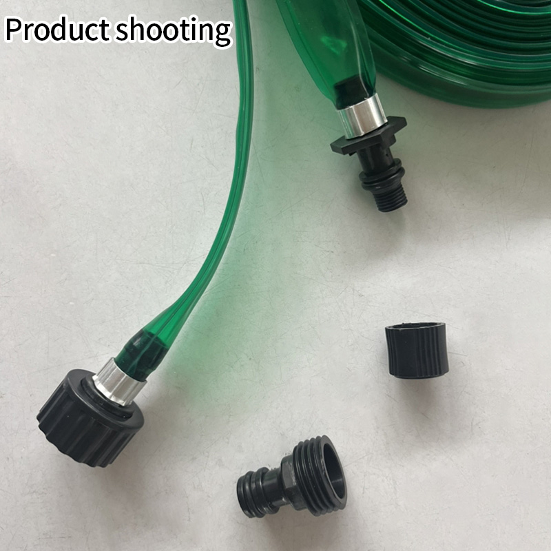 PVC Irrigation Hose Sprinkler Heads Set Garden Lawn Ground Watering Irrigation Spray Kit for Gardens Vegetable Irrigation Drip