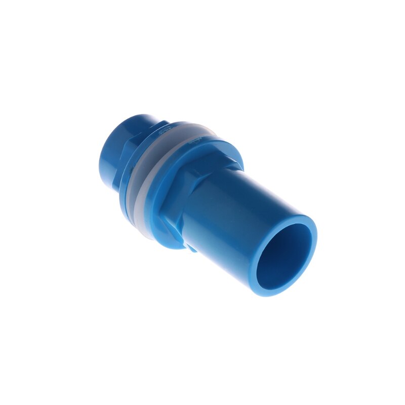 Aquarium Inlet Outlet Fitting Head Water Pipe Fitting Connector 20/25/32/40/50mm 85WC: Blue 25mm