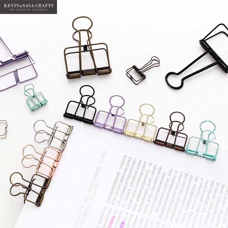 Metal Binder Clips For Journal Back To School Presented By Kevin&amp;sasa Crafts