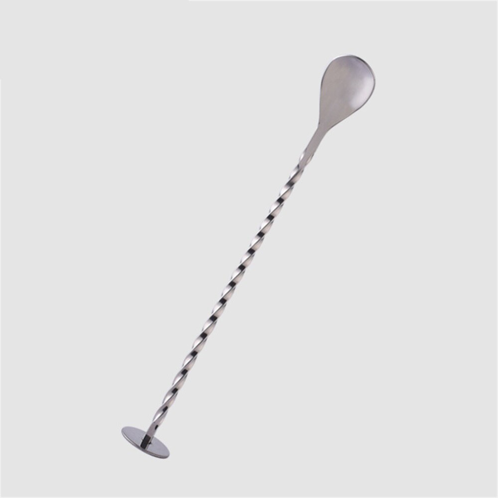 Wine Kit Stainless Steel Boston Cocktail Shaker Bar Wine Mixer Set Bartender Whisky Hand Shaker Tool Kit Bar Accessories: Spoon