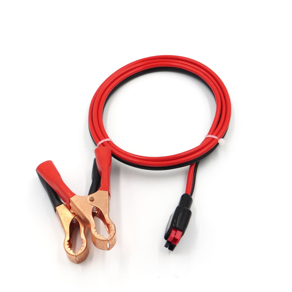 Cable solar conectar con pinzas de cocodrilo 0,3 m 1m 2m enchufe de alimentación PP30 30A 600V extender pinza de cocodrilo cable 30Amps