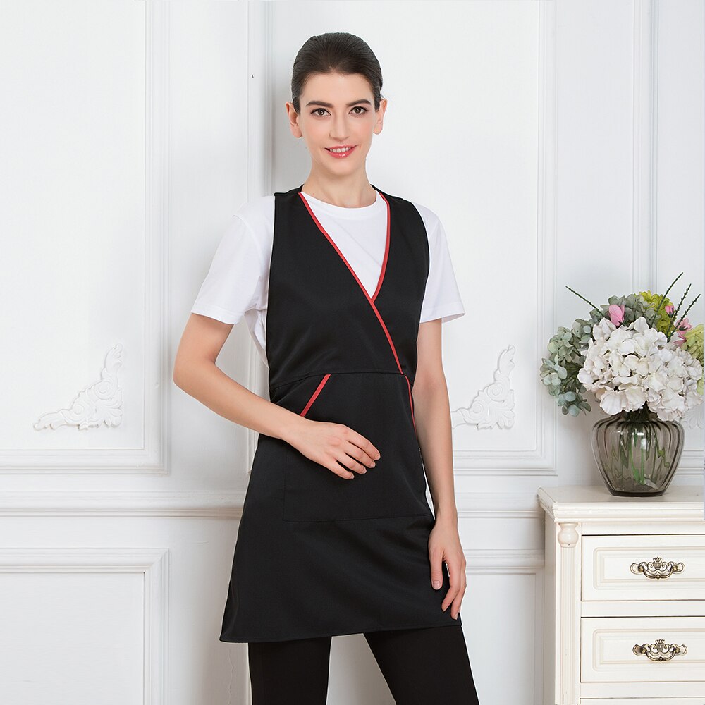 Unisex Beentje V-hals Tie Chef Schort Hotel Westerse Restaurant Keuken Werk Coffee Shop Party BBQ Catering Service