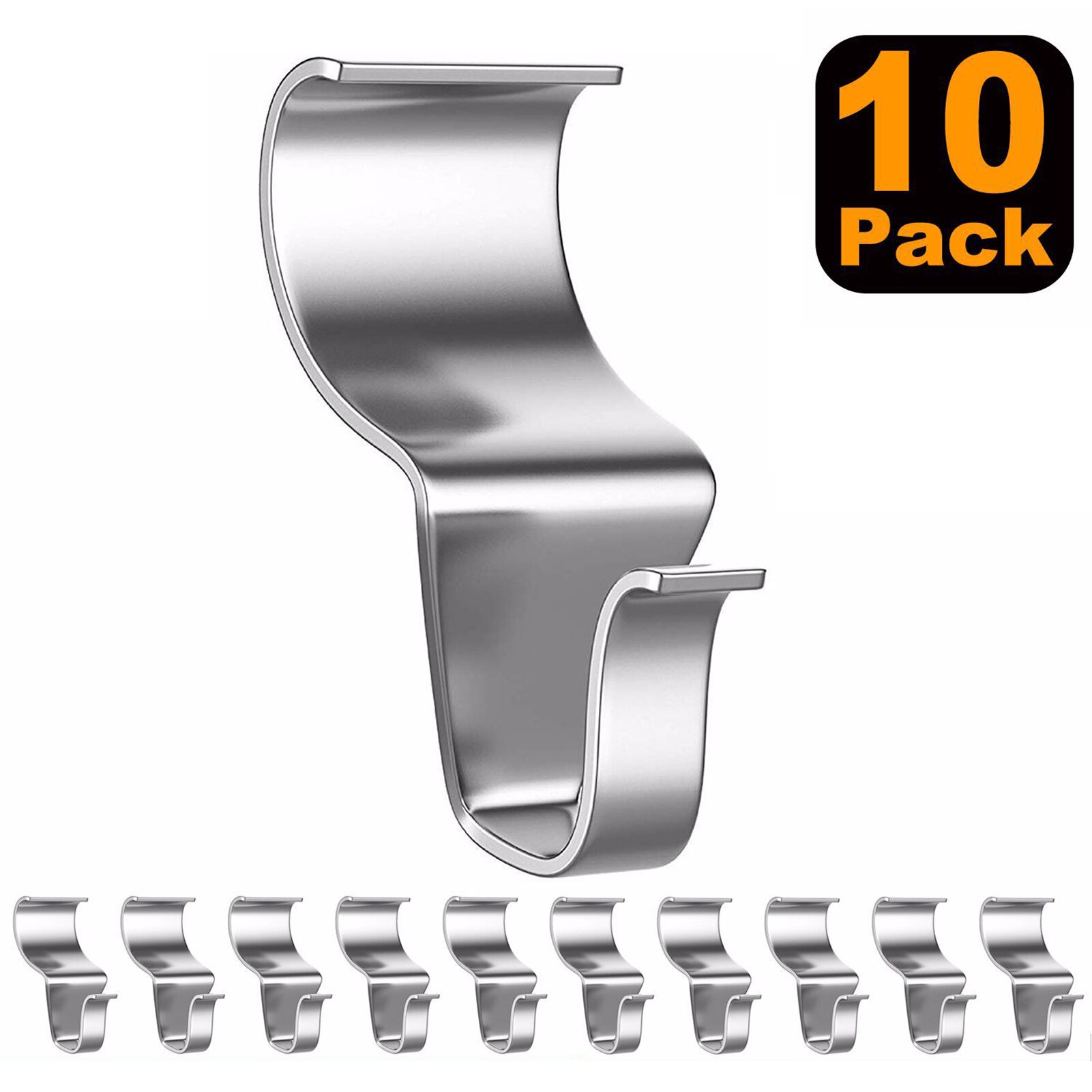 Sales! 10Pcs Stevige Hanger Handig Eenvoudige Installatie S-Vorm Rvs S-Haak Voor Opknoping