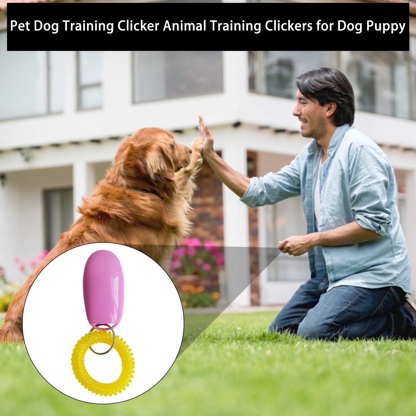 Doggy Clicker Pet Dog Training Clicker Animal Training Clickers For Dog Puppy Stop Barking Training Tool Pet Products Supplies