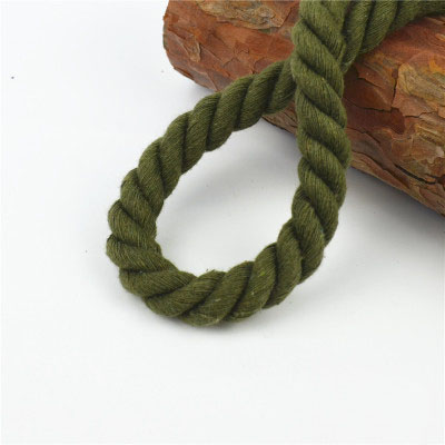 100% algodón, 10 metros, 3 partes, cordones de algodón retorcidos, 12mm, cuerda de decoración artesanal DIY, cordón de algodón para bolsa, cinturón con cordón, 20 colores: Café