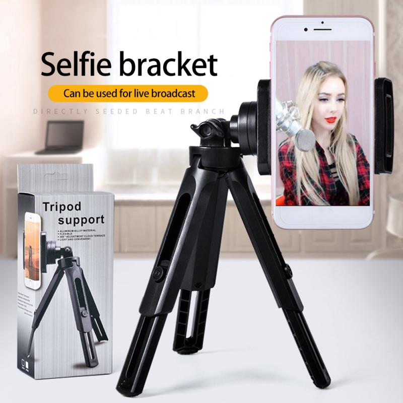 Statieven Telefoon Houder Twee-Sectie Universele Draagbare Mini Camera Statief Voor Iphone Camera