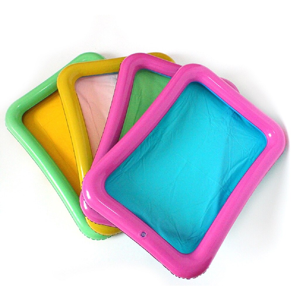 1Pcs Zomer Zwembad Float Opblaasbare Zand Lade Speelgoed Voor Kinderen Spelen Zand Strand Zwembad Drijvende Party Speelgoed