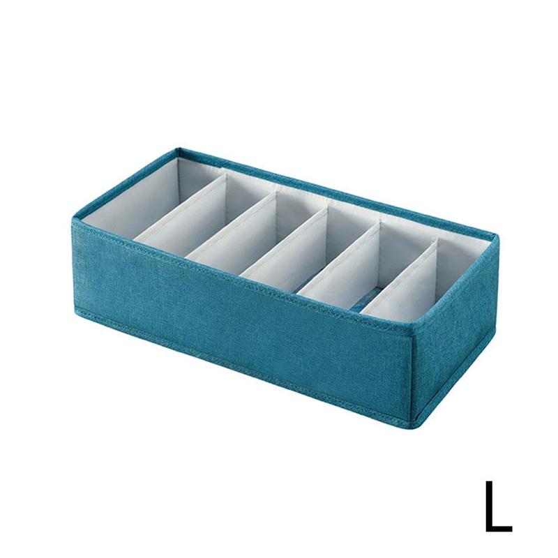 Stoff Unterwäsche BH Organizer Kasten Schubladen Panty Socke Sortierung Lager Organizer Unterwäsche Lager Schublade Organizer Heimat Lager: L