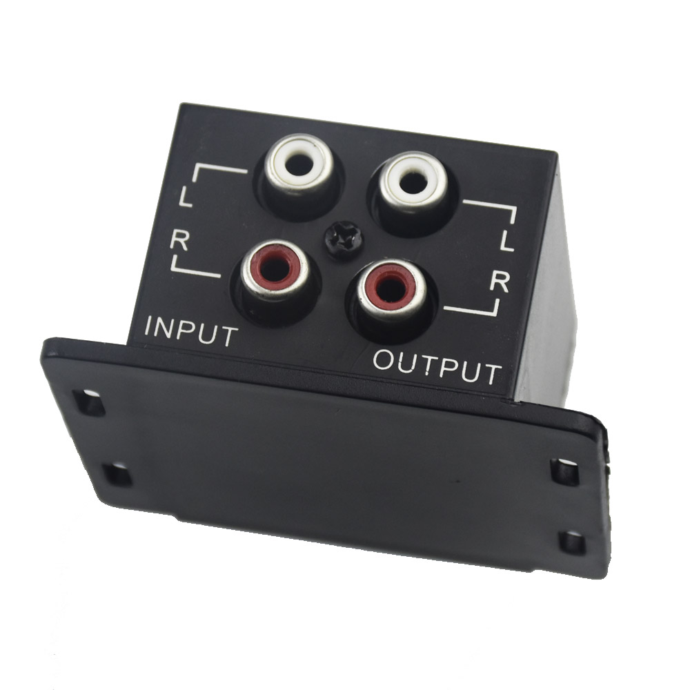 Auto Algemene 2 Rca Gain Aanpassen Audio-Insteller Versterker Luidspreker Bas Controller Instelbare Audio Potentiometer