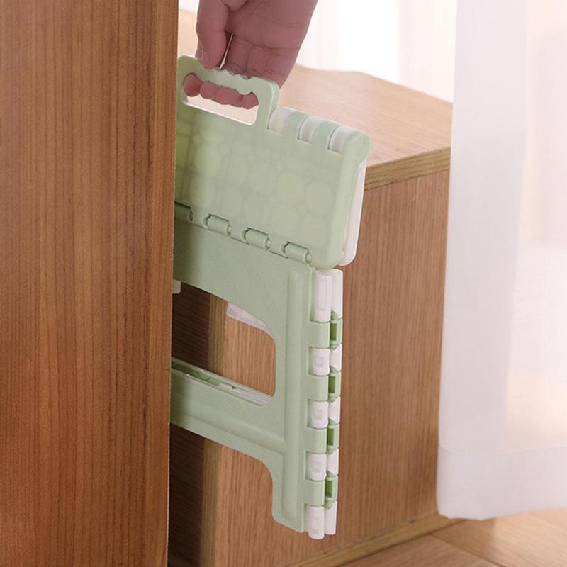 Plast folding trinn krakk hjem sammen utendørs lagring krakk lagring holder sammenleggbare låve utendørs sammenleggbar camping  r6 d 5