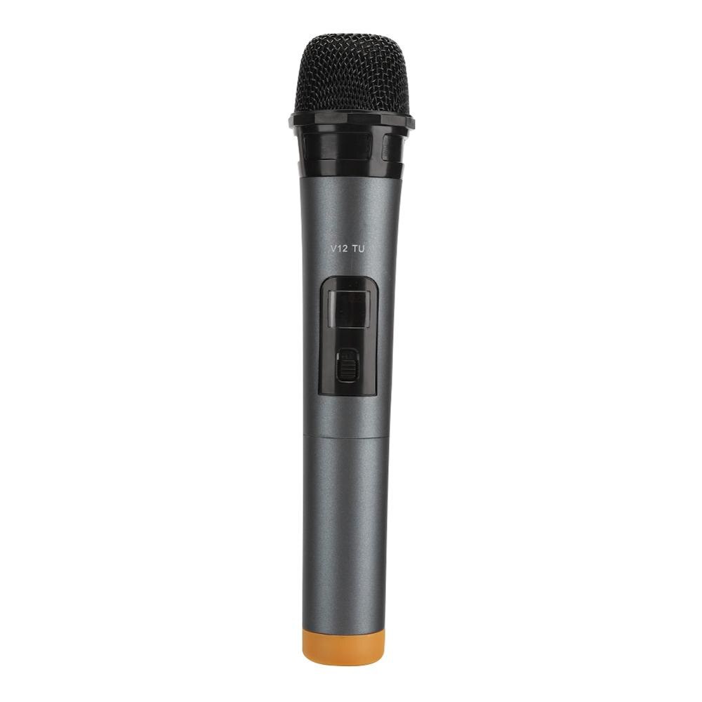 Draadloze Microfoon Uhf Handheld Microfoon Met Ontvanger Voor Karaoke Toespraak Luidspreker 3.5Mm 6.35Mm Adapter Mic Met Display