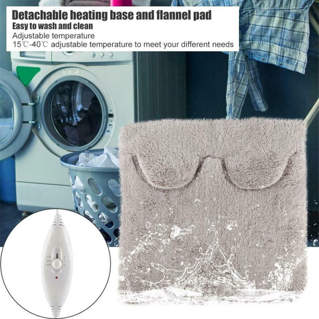 Elektrische voetenwarmer 110v verwarmingskussens pantoffels schoenen stoel warm kussen winterdeken mat warme voeten  #db4