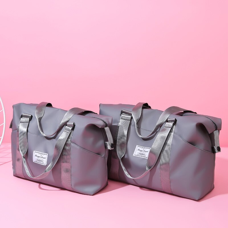 Unissex náilon bolsa de viagem de grande capacidade de mão dos homens pacote de bagagem de armazenamento organizador duffle sacos weekender durante a noite saco