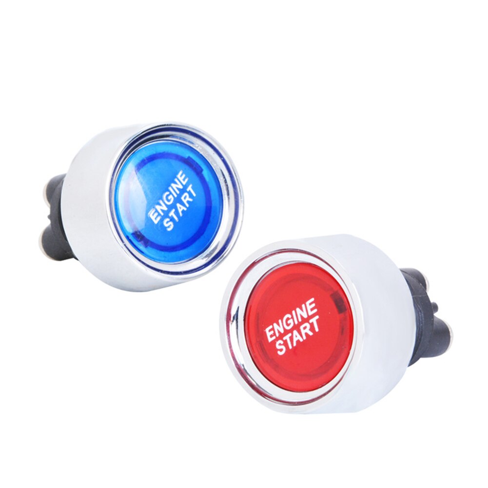 12V 50A Car Engine Start Push Button Keyless Start Button Ignition Starter Car Engine Start Button Auto Accessories