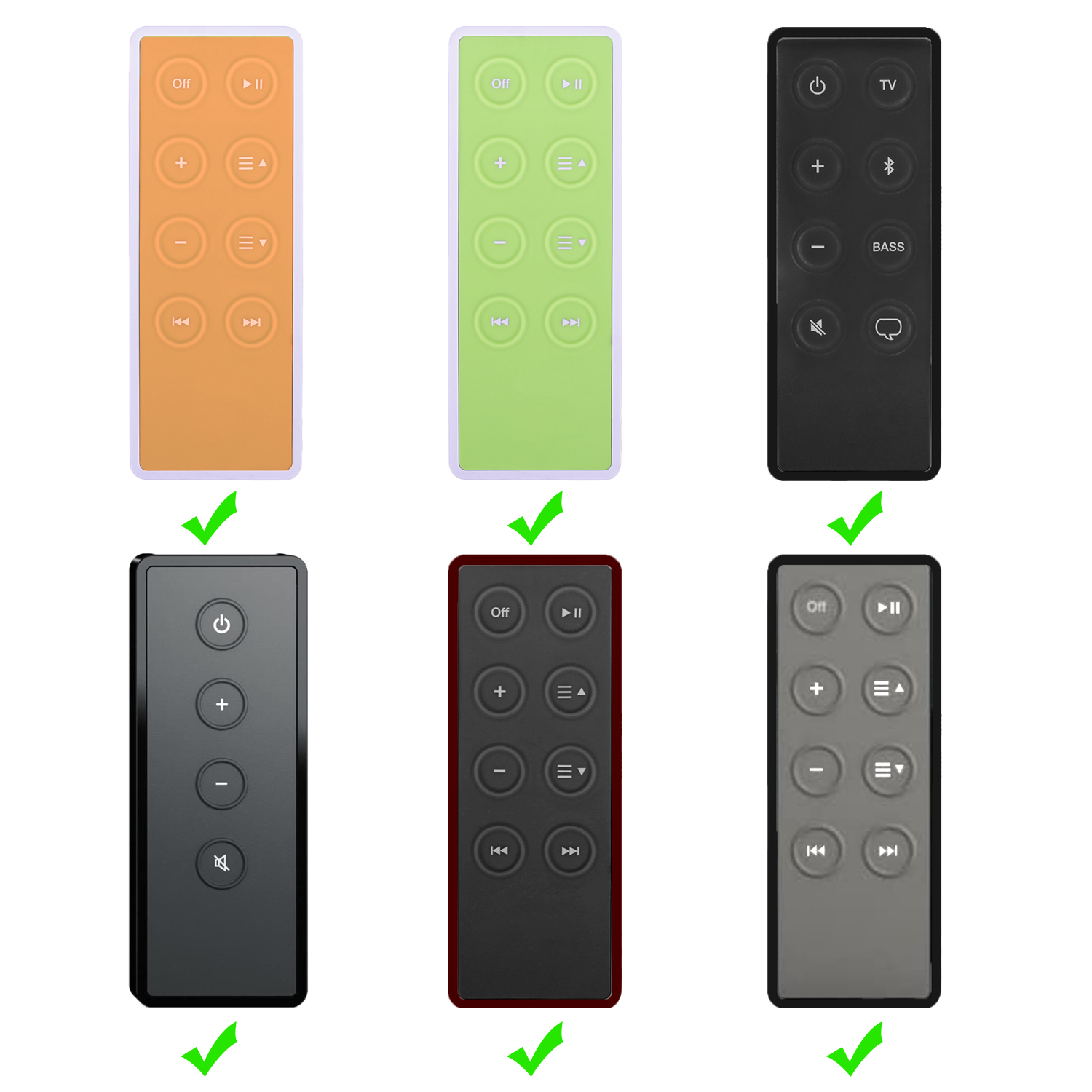 Waterproof Case Fit for Bose SOLO 5 15 II CD Player Remote Controller Music Sound System Shockproof Silicone Protective Cover