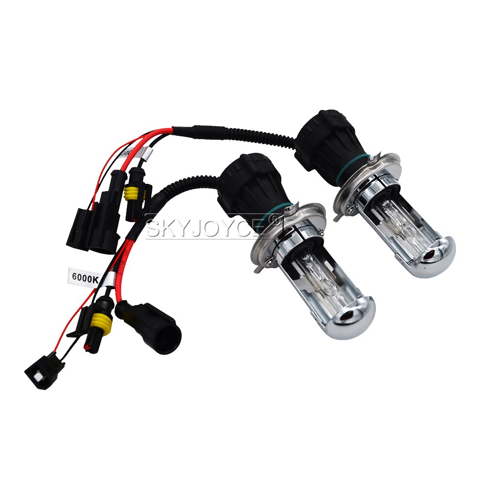 SKYJOYCE 55W DC bi xenon hid kit H4-3 xenon Lamp H4 Hi/lo HID Bixenon kit Bi xenon H4 Car headlight bulb 6000K 8000K 4300K 5000k
