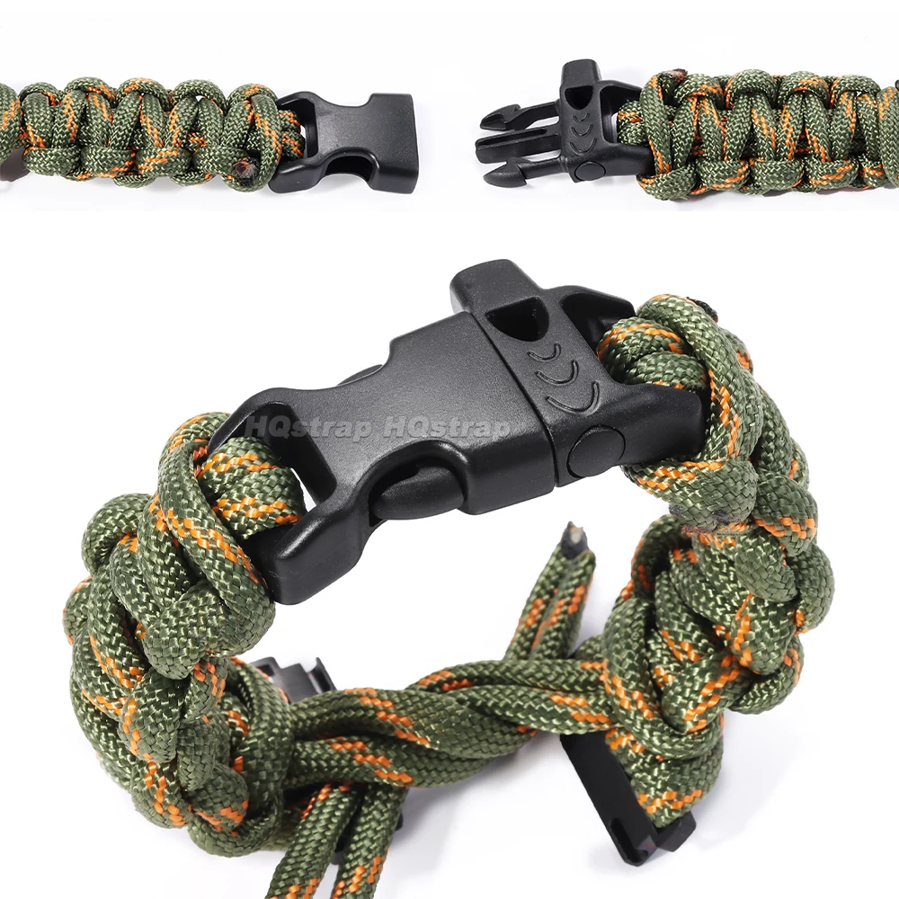 Geflochtenes Nylon-Uhrenarmband, 20 mm, 22 mm, verstellbares Armbinde, Regenschirmseil, Ersatzarmband, Sport, Herren-Armbinde-Zubehör