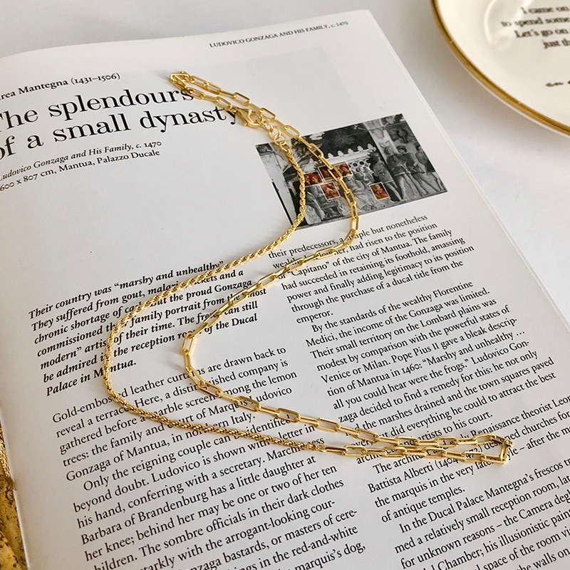 S925 Sterling Silver Jewelry Original Portrait Double-Sided Pendant Clavicle Necklace Personality Light Luxury Necklace Chain