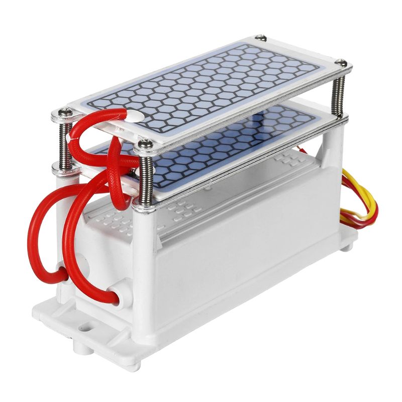 Generador de ozono portátil AC 110/220V DC 12V 20 g/h purificador de agua purificador de aire esterilizador