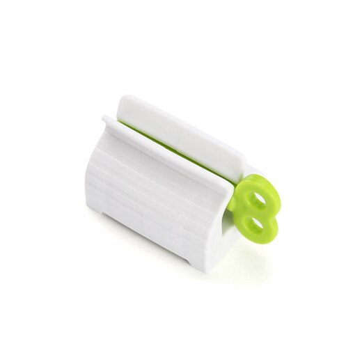 WIKHOSTAR Stainless Steel Toothpaste Squeezer Toothpaste Dispenser Rolling Tube Squeezer Storage Rack Bathroom Accessories Set: 03